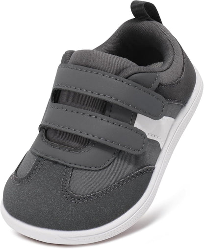 Toddler Wide Toe Box Barefoot Shoes Boys Girls Sneakers Zero Drop Kid Tennis Running Shoes