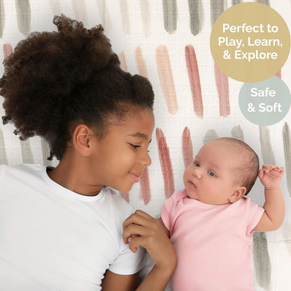 JumpOff Jo - Extra Large Waterproof Foam Padded Play Mat for Infants, Babies, Toddlers, Play Pens &