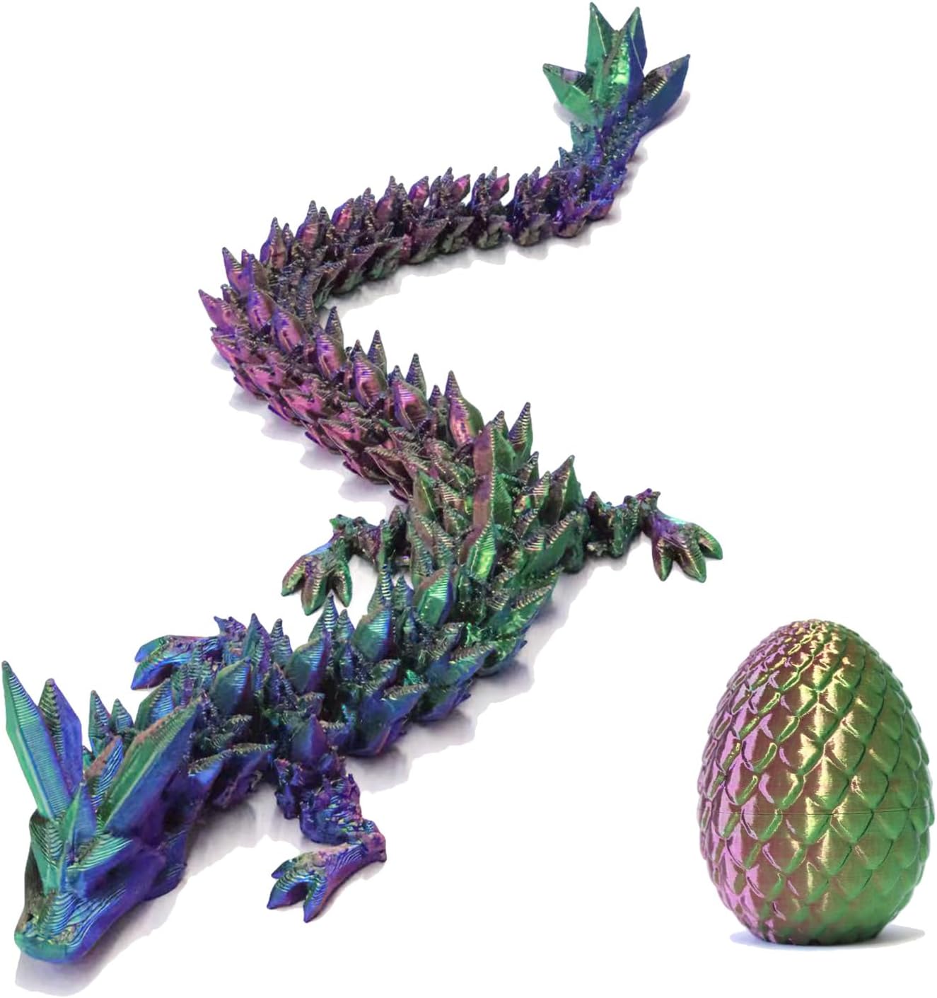 Easter Basket Stuffers, 3D Printed Dragon Surprise Egg, Executive Dragon Fidget Desk Toys