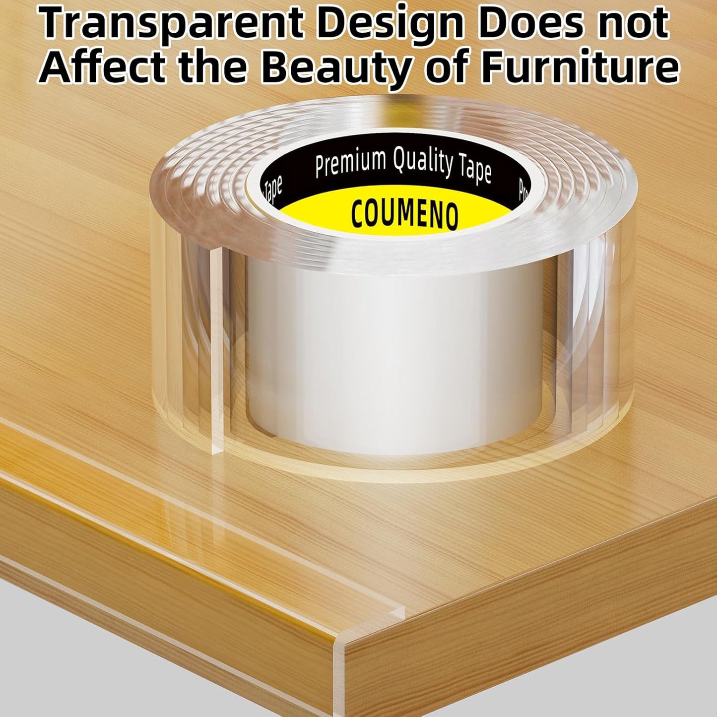 Baby Clear Edge Protector, 1.18inX9.84FT, Child Protection Desk Corner Anti-Bump Home Wrap