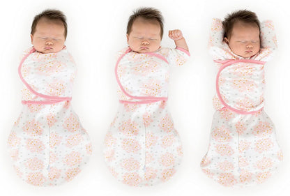 SwaddleDesigns 6-Way Omni Swaddle Sack Arms Up Swaddle for Newborn, More Options to Calm Startle