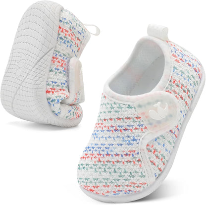 FEETCITY Toddler Walking Shoes Slip On Toddler Shoes Boys Girls Kids Sports Sneakers Casual School