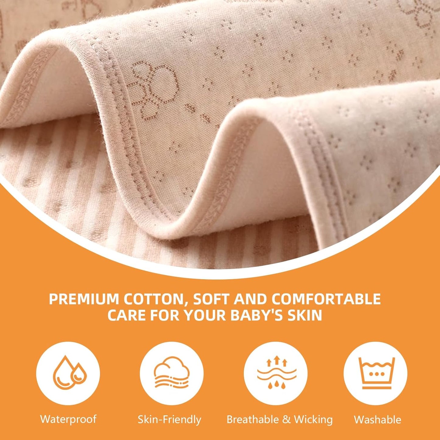 Baby Changing Pad Changing Table Pads Waterproof Large Size Portable Diaper Changing mat Liners