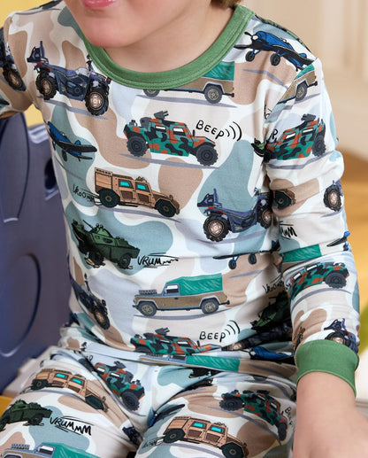 Bamboo Viscose Toddler Pajamas Boys Girls Baby 12M-8Y Pjs Sets Kids 2pcs Snug fit Long-Sleeve