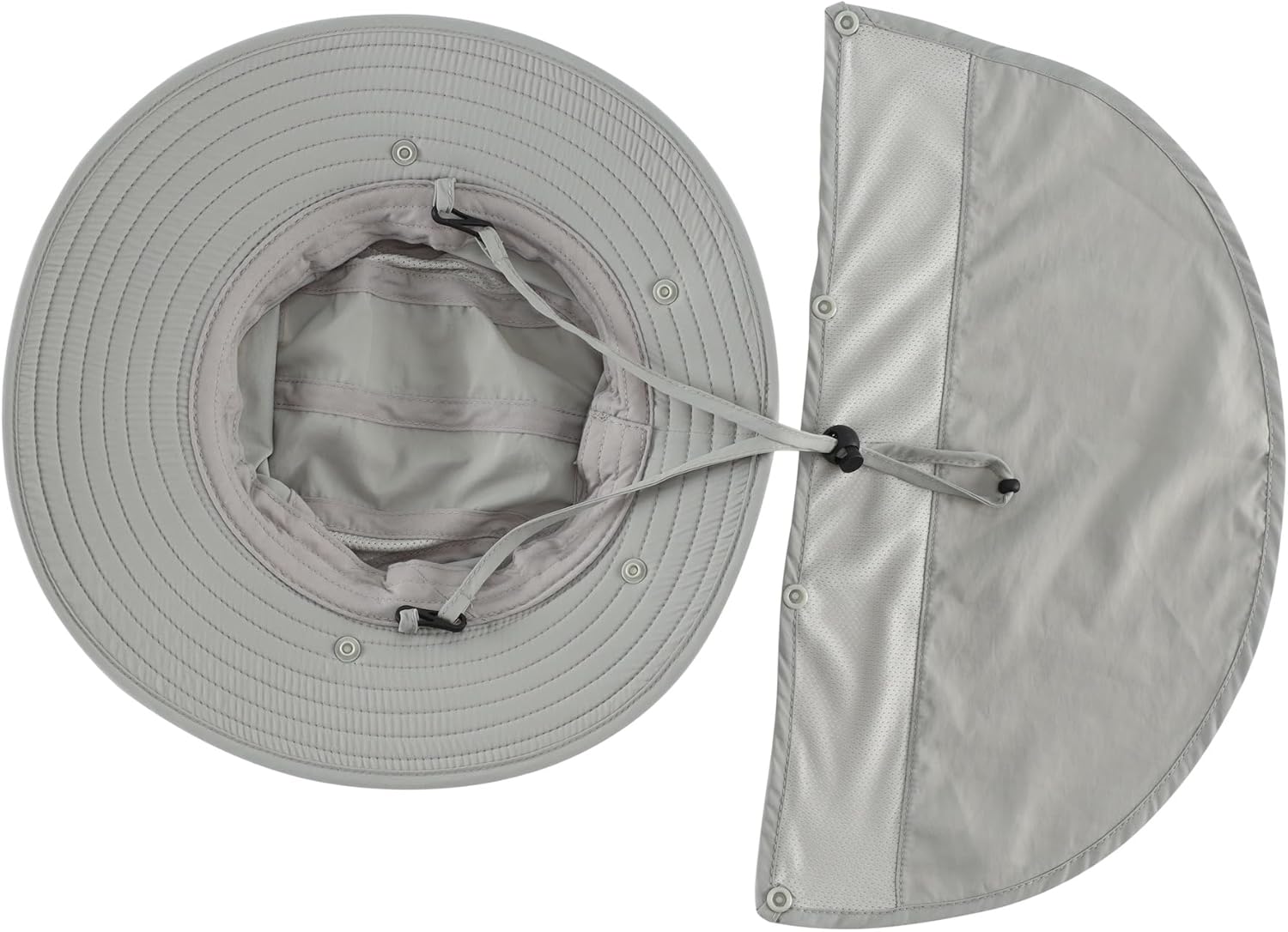 Home Prefer UPF 50+ Boys Sun Hat with Neck Flap Wide Brim Summer Beach Bucket Hat for Boys Girls
