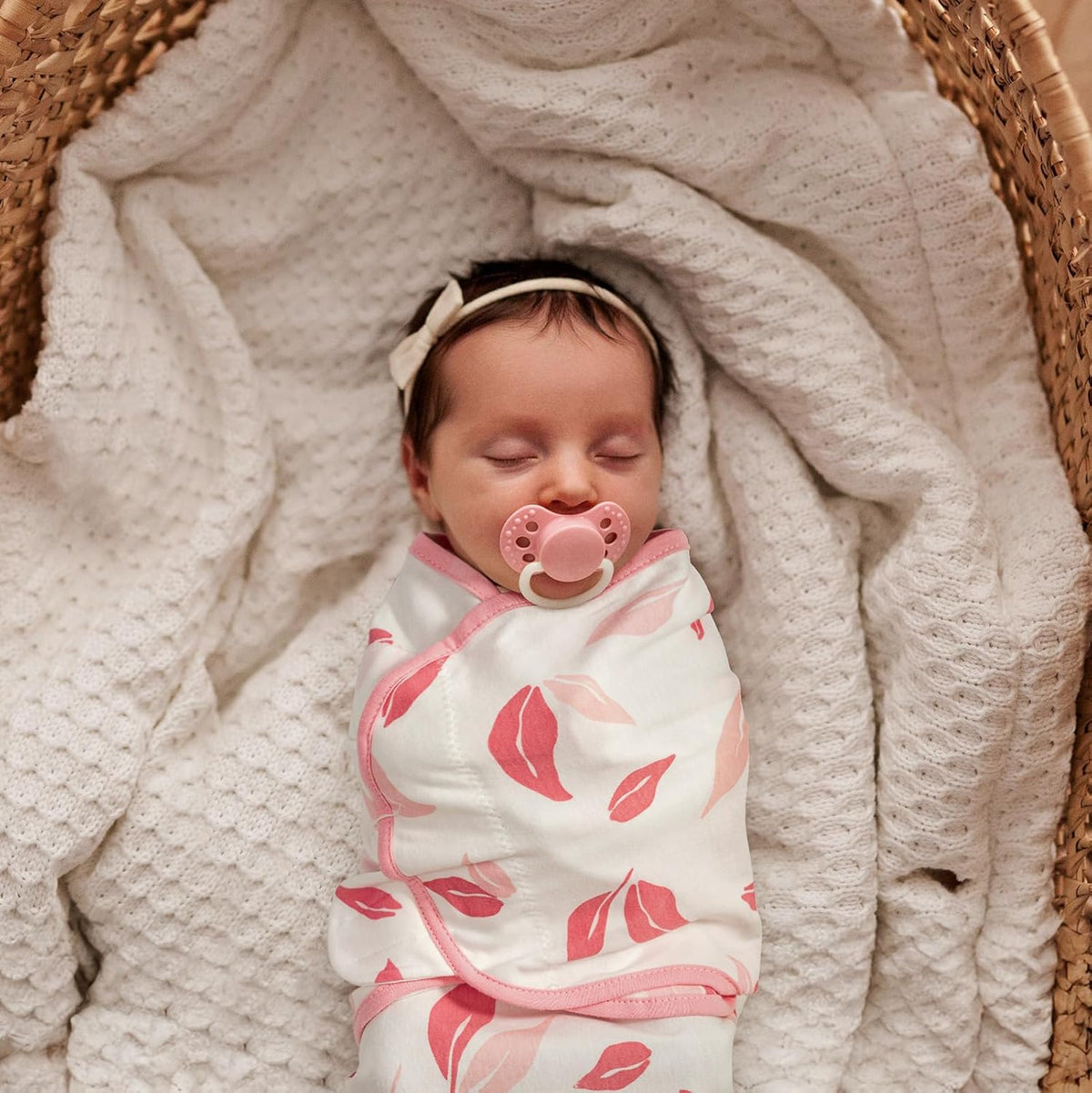 GLLQUEN BABY Baby Swaddle Sleep Sacks with Zipper - 3-Pack Newborn Swaddling Sack, Baby Swaddles