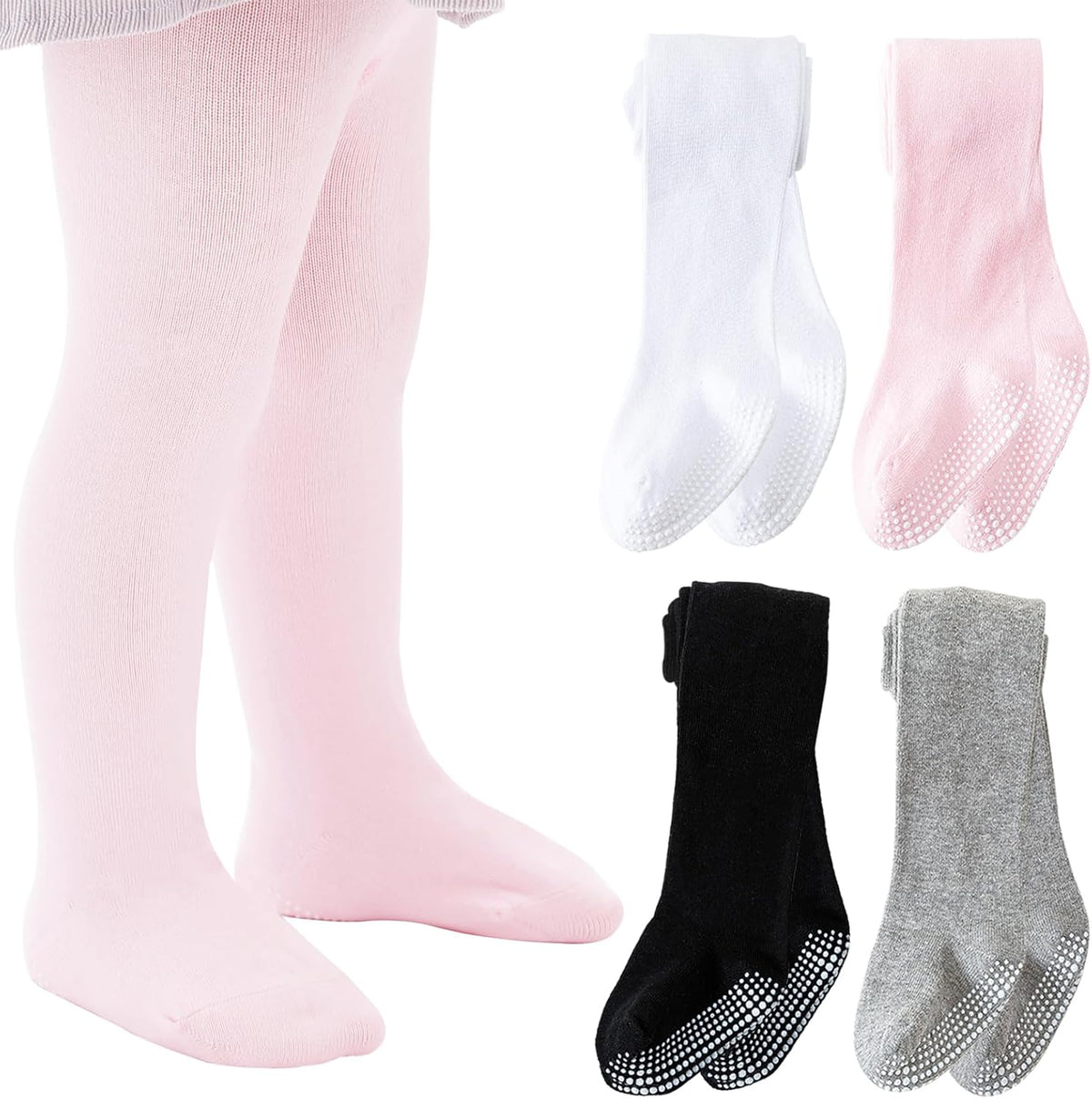Mini angel Baby Tights Non Slip Baby Girl Tights Seamless Cotton Pantyhose Toddler Stockings Winter