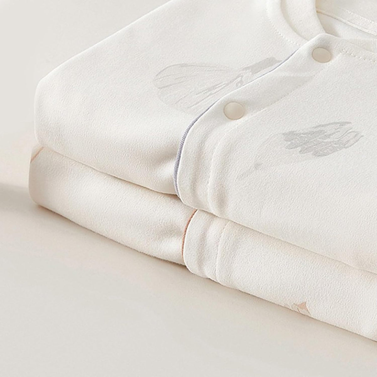 100% Organic Cotton Soft 3-24 Months Baby Romper Jumpsuits for Boys and Girls Unisex Long Sleeve