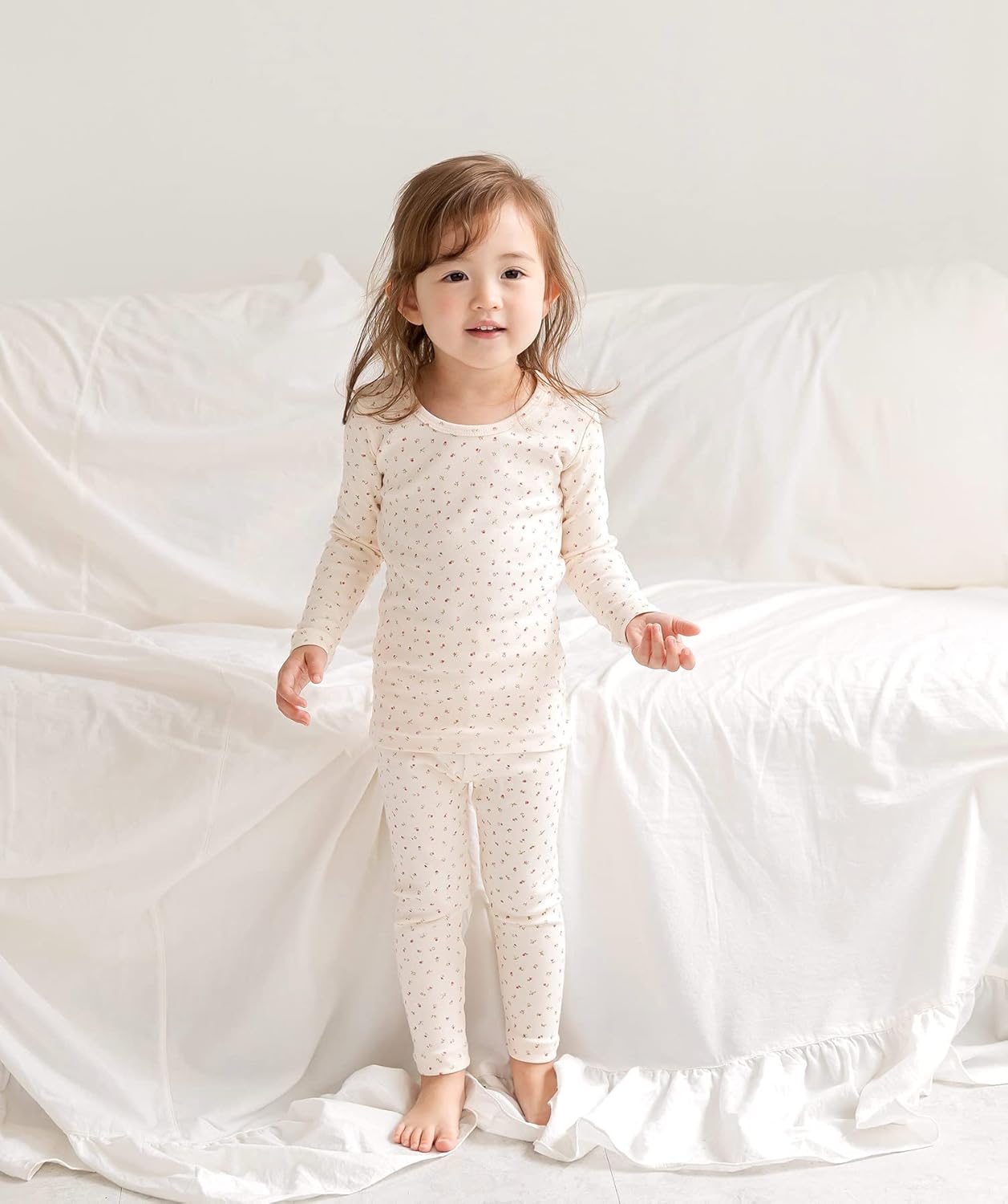 AVAUMA Baby Boys Girls Pajama Set 6M-7T Kids Cute Toddler Snug fit Pattern Design Pjs Cotton