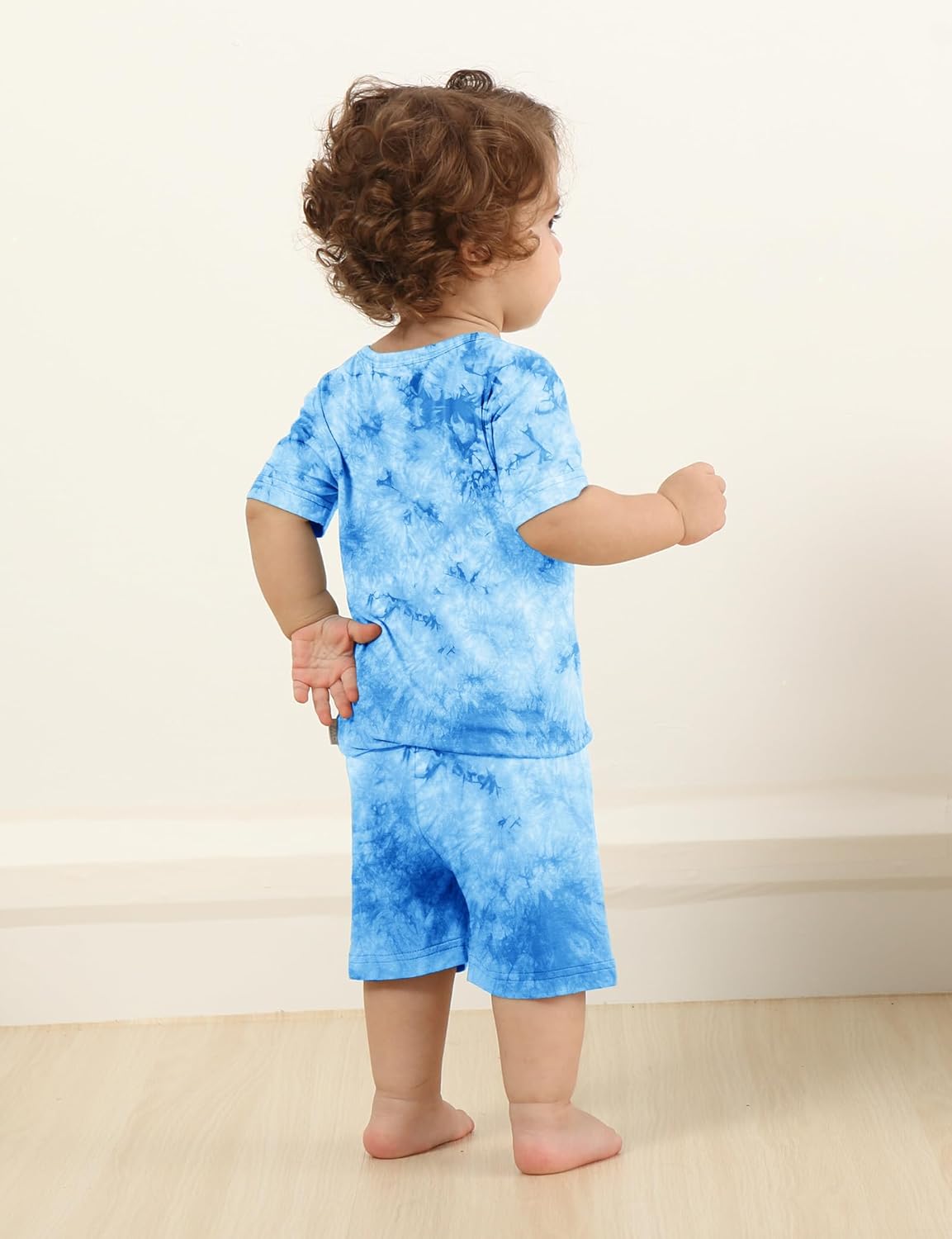 Jimonda Baby/Toddler Soft Sleepwear Short sleeve Kids Cool Pajama Outdoor 2-Piece Shirt&Shorts