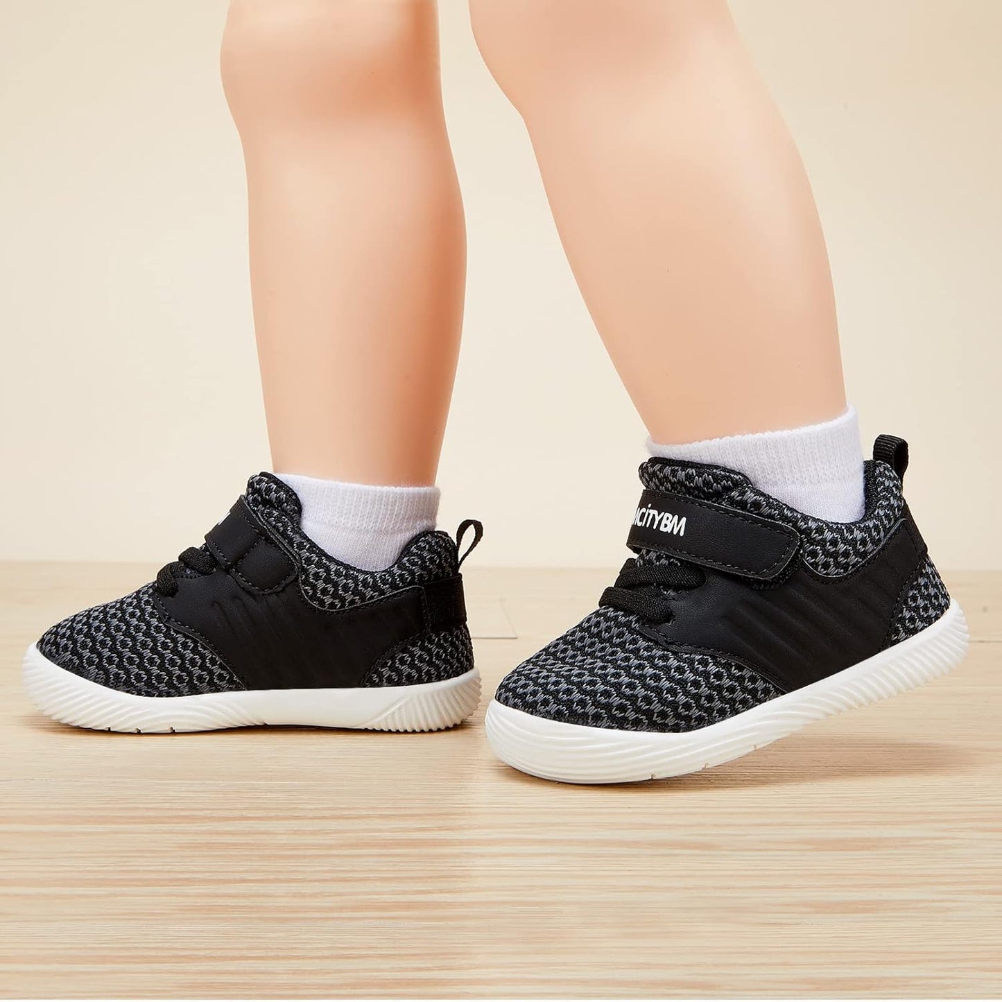 BMCiTYBM Baby Boy Girl Shoes Breathable Mesh Walking Shoes Lightweight Non-Slip Sneakers Infant