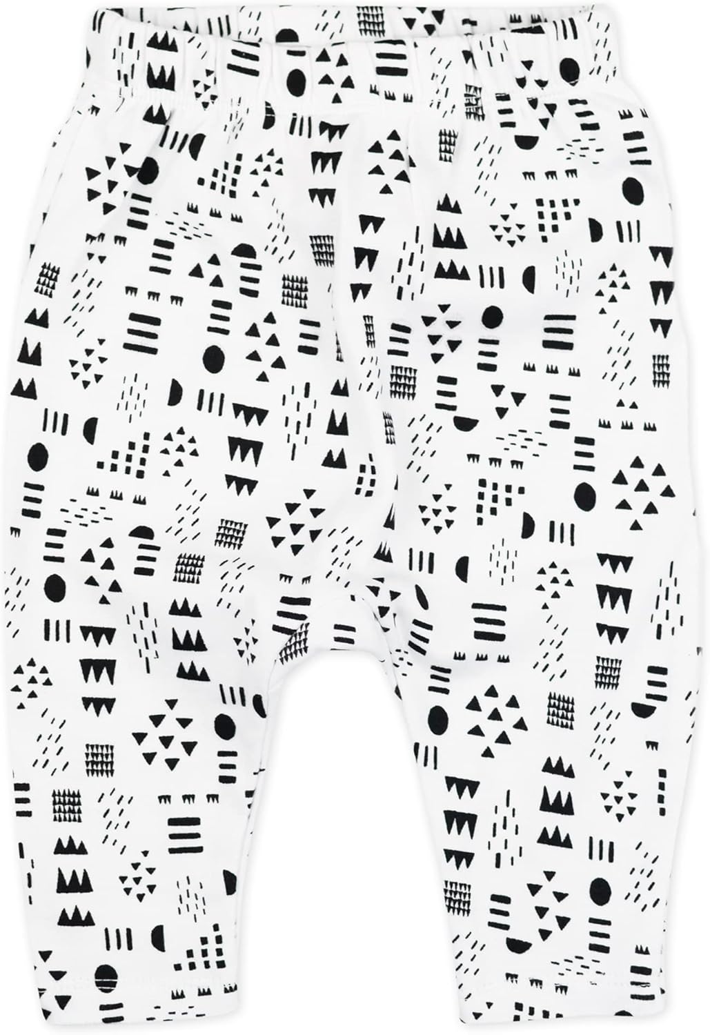 HonestBaby Multipack Harem Pants Roomy Fit Pull on Bottoms 100% Organic Cotton for Infant Baby