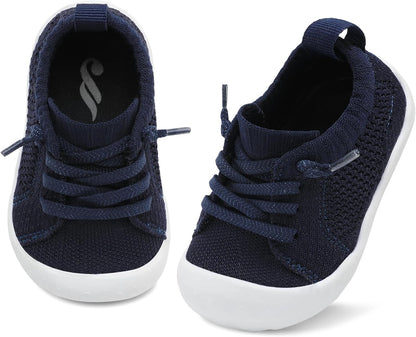 JIASUQI Baby Shoes for Toddler Boys Girls Sneakers Slip on Walking Shoes for Babies