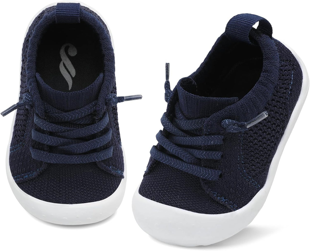 JIASUQI Baby Shoes for Toddler Boys Girls Sneakers Slip on Walking Shoes for Babies