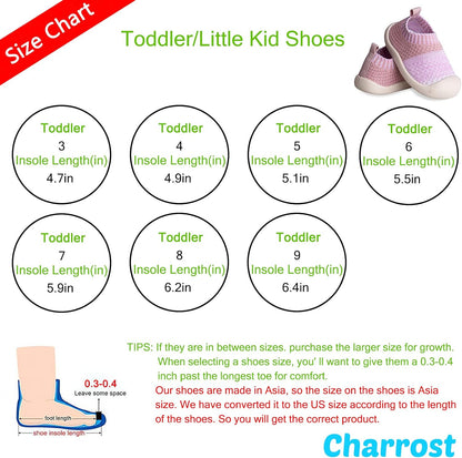 Baby First-Walking Shoes 1-4 Years Kid Shoes Trainers Toddler Infant Boys Girls Soft Sole Non Slip