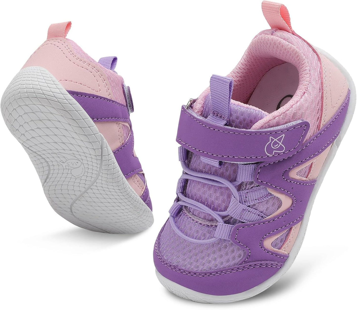 LeIsfIt Baby Shoes Boys Girls First Walking Shoes Non-Slip Toddler Breathable Sneakers Infant