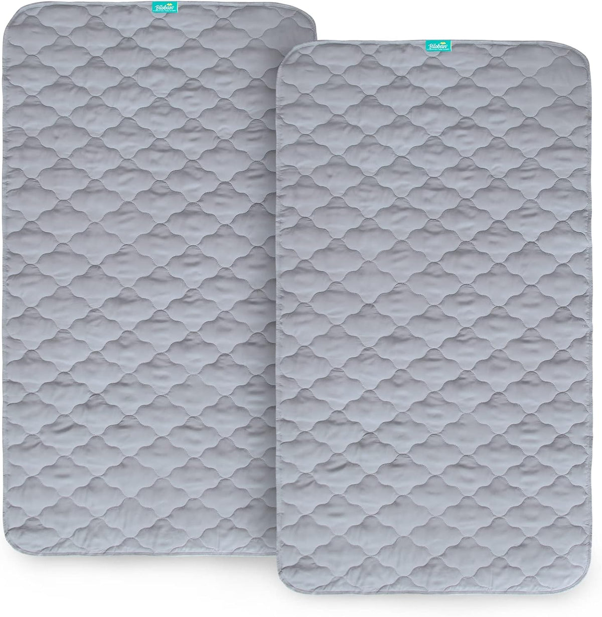 Waterproof Crib Mattress Protector Pad Cover 2 Pack 28" x 52", Anti Slip & Absorbent Waterproof Bed