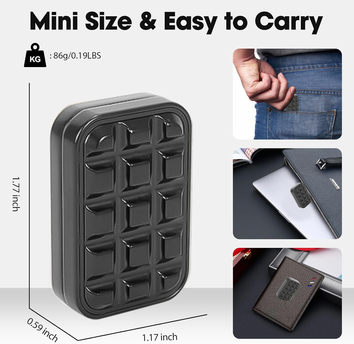 Fidget Toys 2 Pack, Magnetic Metal Haptic Fidget Slider Poker Card, EDC Fidget Toys for