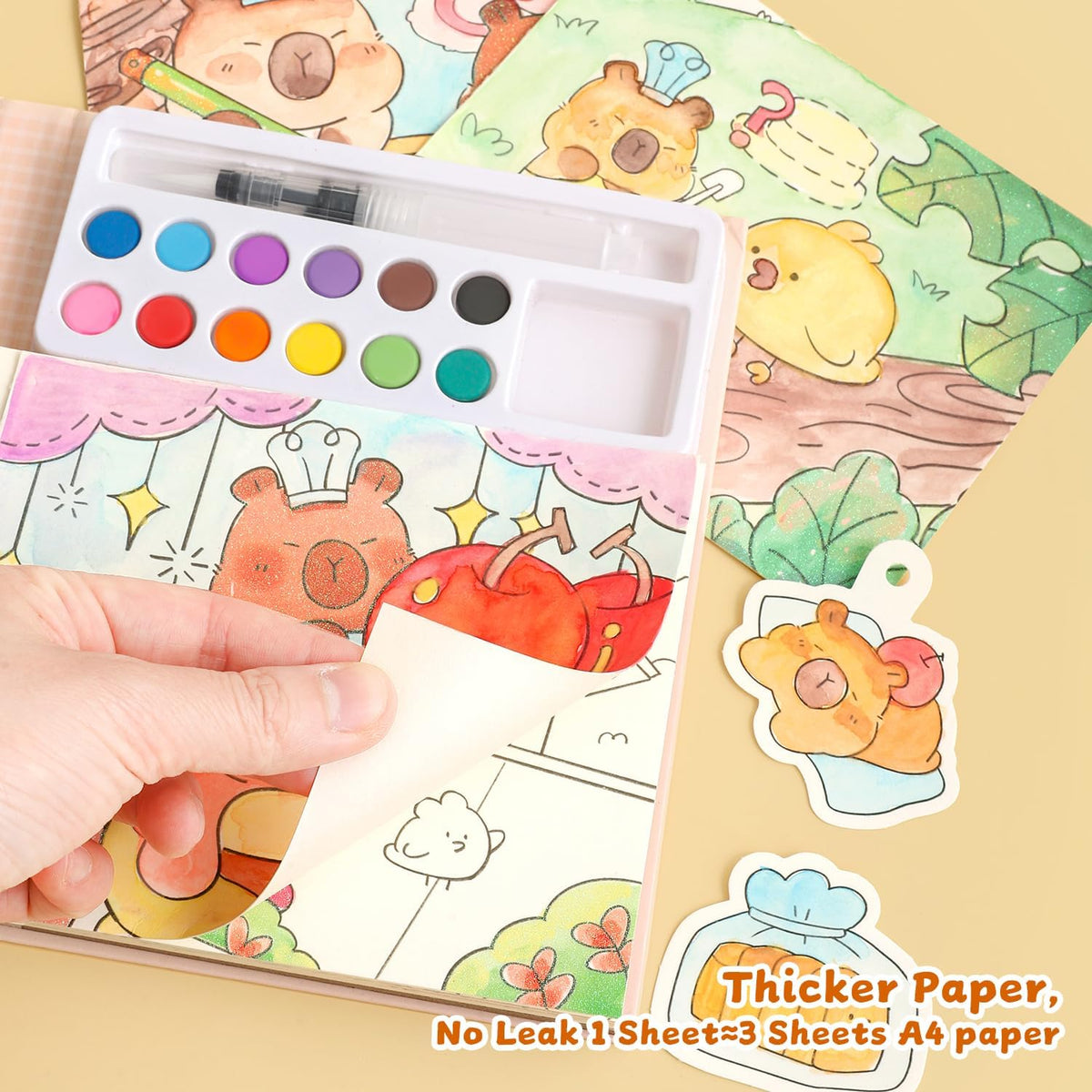 Paint with Water Coloring Books for Kids Ages 3-5, 4-8 – Cute Coloring Book for Teens,Arts and