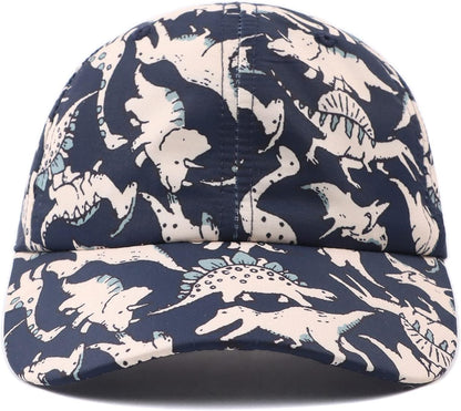 JANGANNSA Dinosaur Boys Girls Caps Embroidery Baby Baseball Caps Cotton Infant Toddler Kids Hat