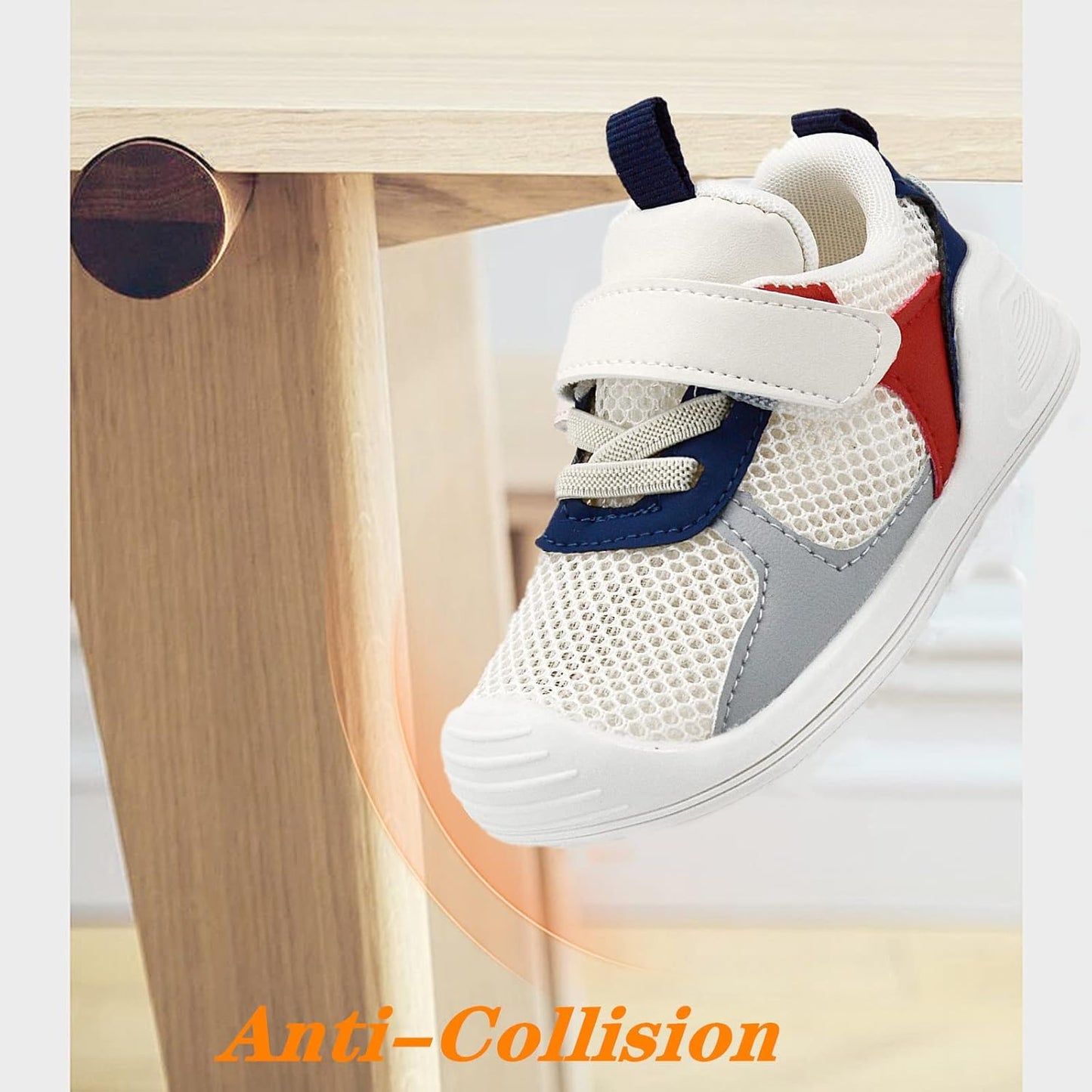 Baby Boy Girl Shoes Infant Non Slip Sneakers Breathable Lightweight Toddler First Walking Shoes 6