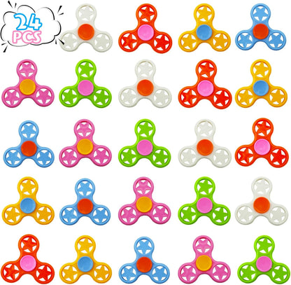 Fidget Spinner Fidget Toys 24 Pack,Party Favors Supplies Birthday Gifts Goodie Bags Stuffers for