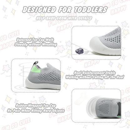 Charrost Toddler Baby Girl Boy First Walking Shoes Checkered Sneakers Sizes 3/4/5/6/7/8T. Soft