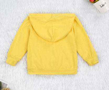 Imcute Baby Zip Up Hoodie, Unisex inflant Toddler Long Sleeve Sweatshirts Lightweight Jacket Hooded