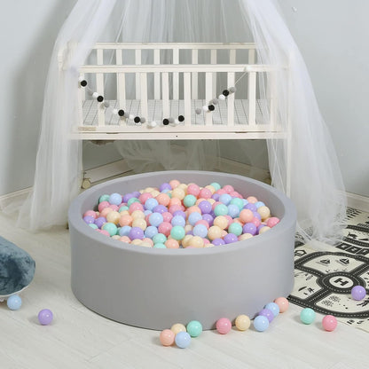 GOGOSO Ball Pits Balls for Toddlers Pack of 50 100 200 Plastics Shape Ball Non-Phthalate Non-BPA