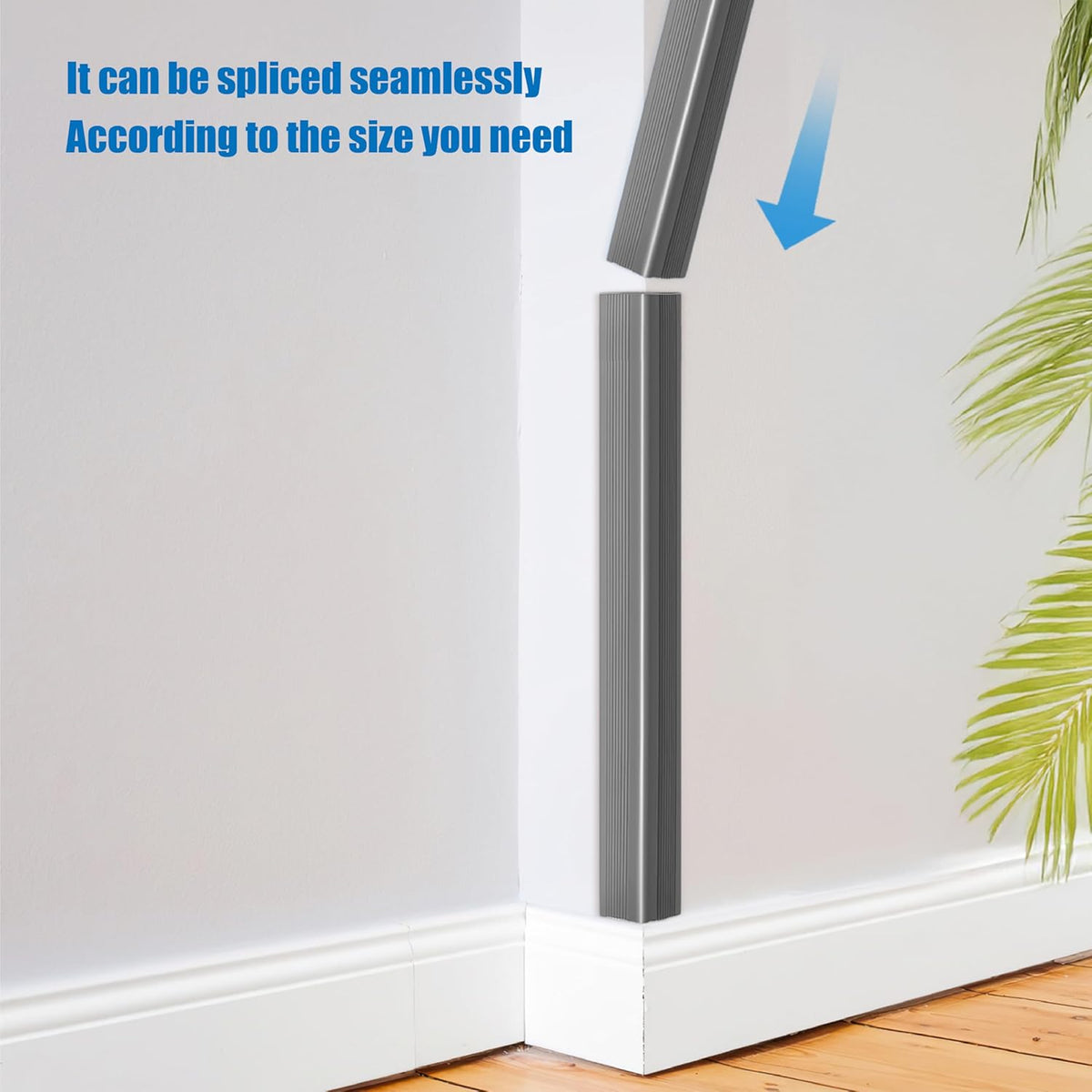 Wall Corner Protectors 4 Pack,1.57x1.57x23.62x0.12 inch PVC Double Side Proof Corner Guards for