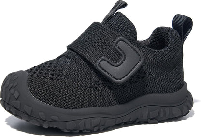 Newsonet Baby Shoes Boys Girls First Walking Breathable Non Slip Walker Sneakers Soft Sole 6 9 12