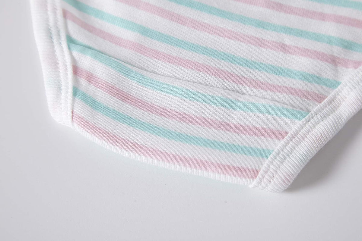 Cadidi Dinos Little Girls' Soft Cotton Underwear Kids Cool Breathable Comfort Panty Briefs Toddler