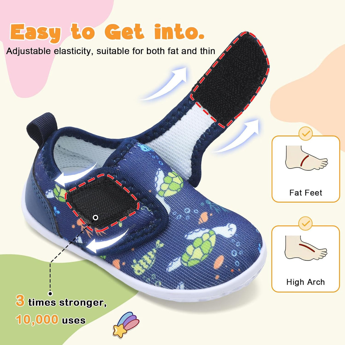 FEETCITY Baby Walking Shoes Barefoot Baby Shoes Infant Sneakers Newborn Crib Shoe Lightweight