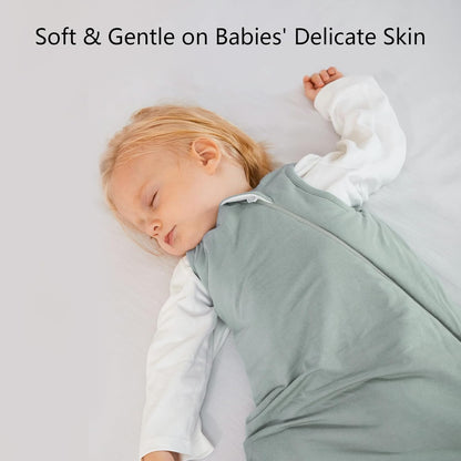 BubblePanda Rayon Made from Bamboo Sleep Sack 12-18 Months 0.5 Tog Soft Lightweight Toddler Sleep