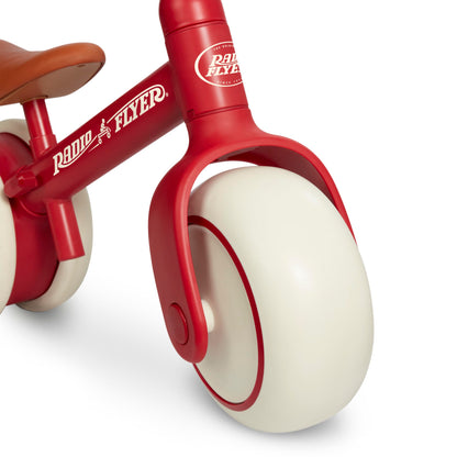 Radio Flyer Steady Start Balance Bike, for Kids Ages 1-3, Red