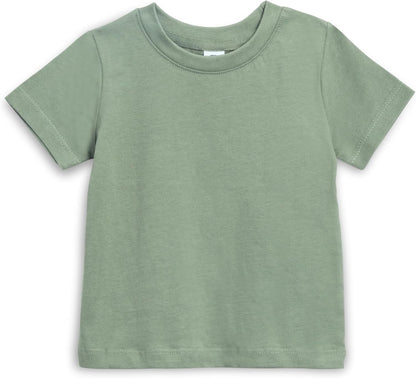 Colored Organics - Organic Cotton Toddler Short Sleeve Shirts - Baby Toddler and Kids Tops - Girls