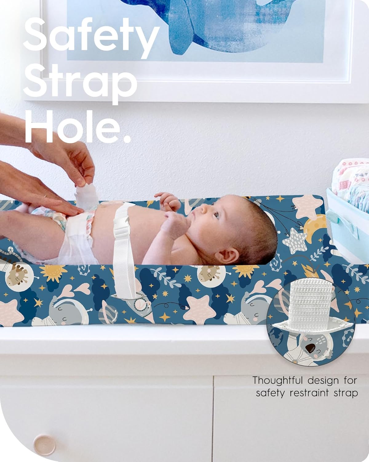 Changing Pad Cover for Girls Boys, TotBasic Premium Soft Boho Changing Table Covers, Stretchy