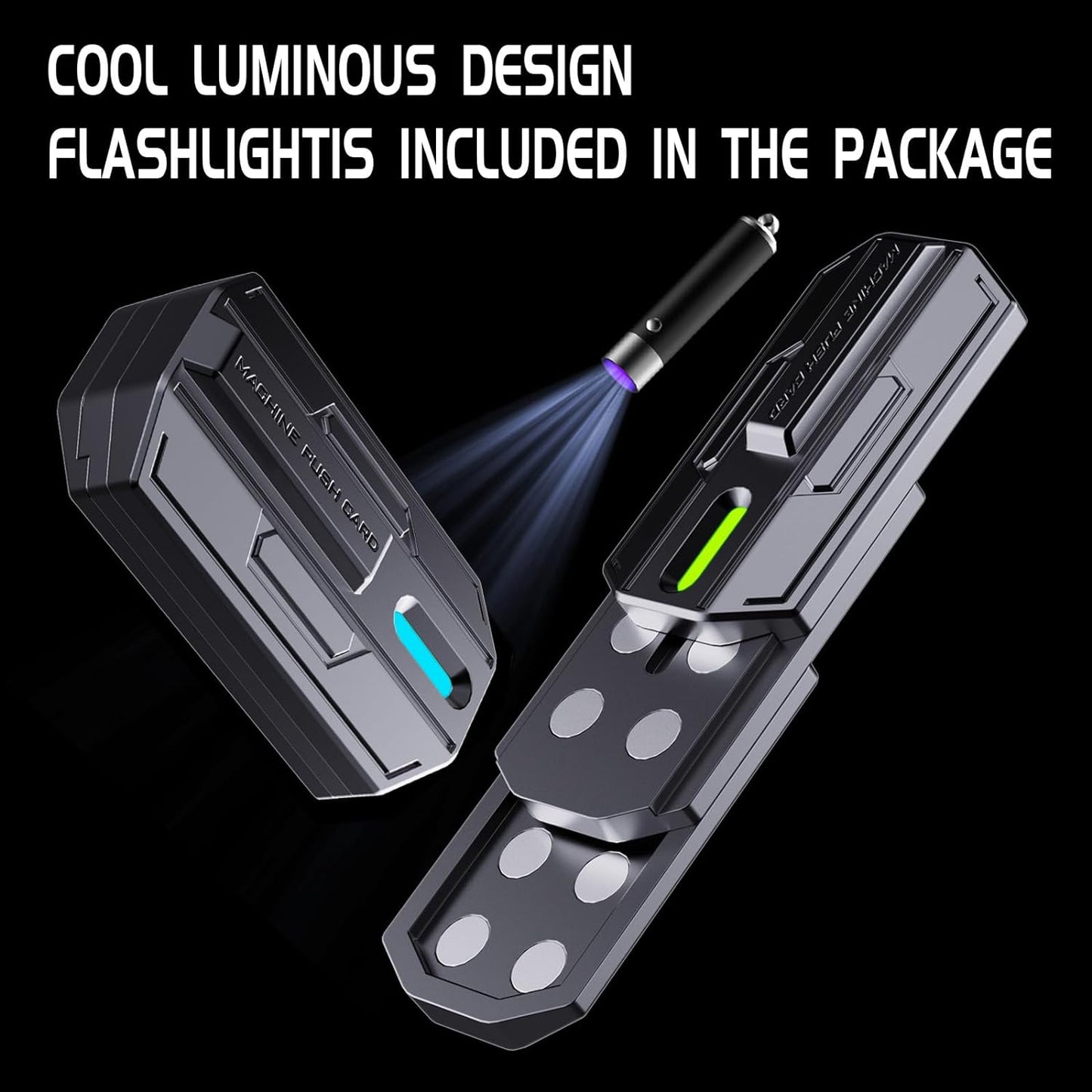INNÔPLUS Fidget Slider, Fidget Toys Adults Metal Magnetic Fidgets Desk Toys, Cool EDC Gadgets
