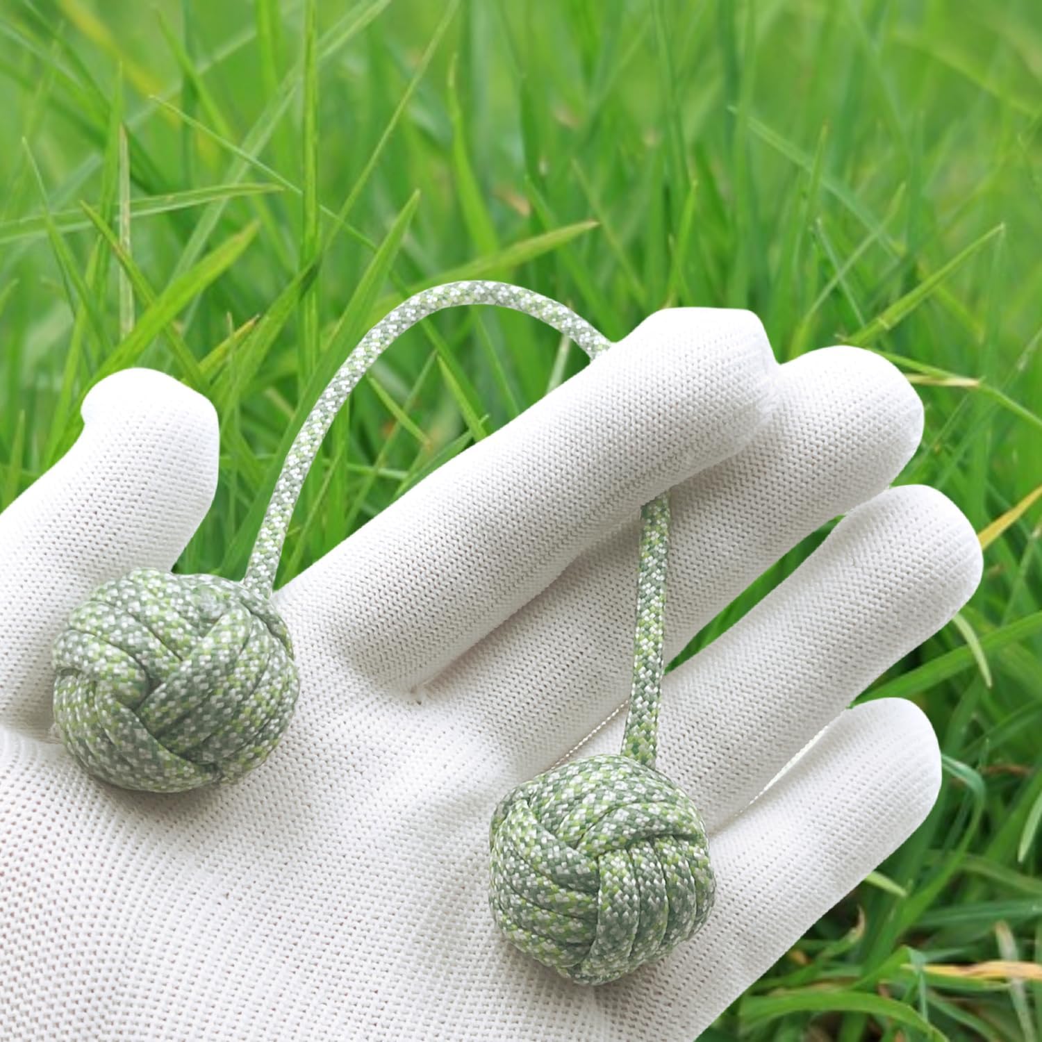 Fidget Beads Skill Toys, Fidget Toys, Parachute Cord and Steel Beads Handmade Fidget Beads