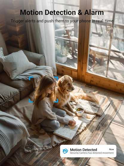 5G & 2.4G Indoor/Outdoor Security Camera for Home, Baby/Elder/Dog/Pet Camera with Phone App, WiFi