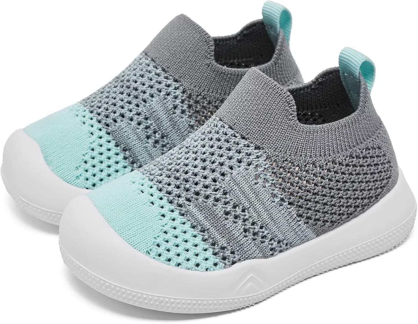 Eashi Baby Boy Girl Non-Skid Indoor Infant Walking Shoes Breathable Warm Elastic Sock Shoes with