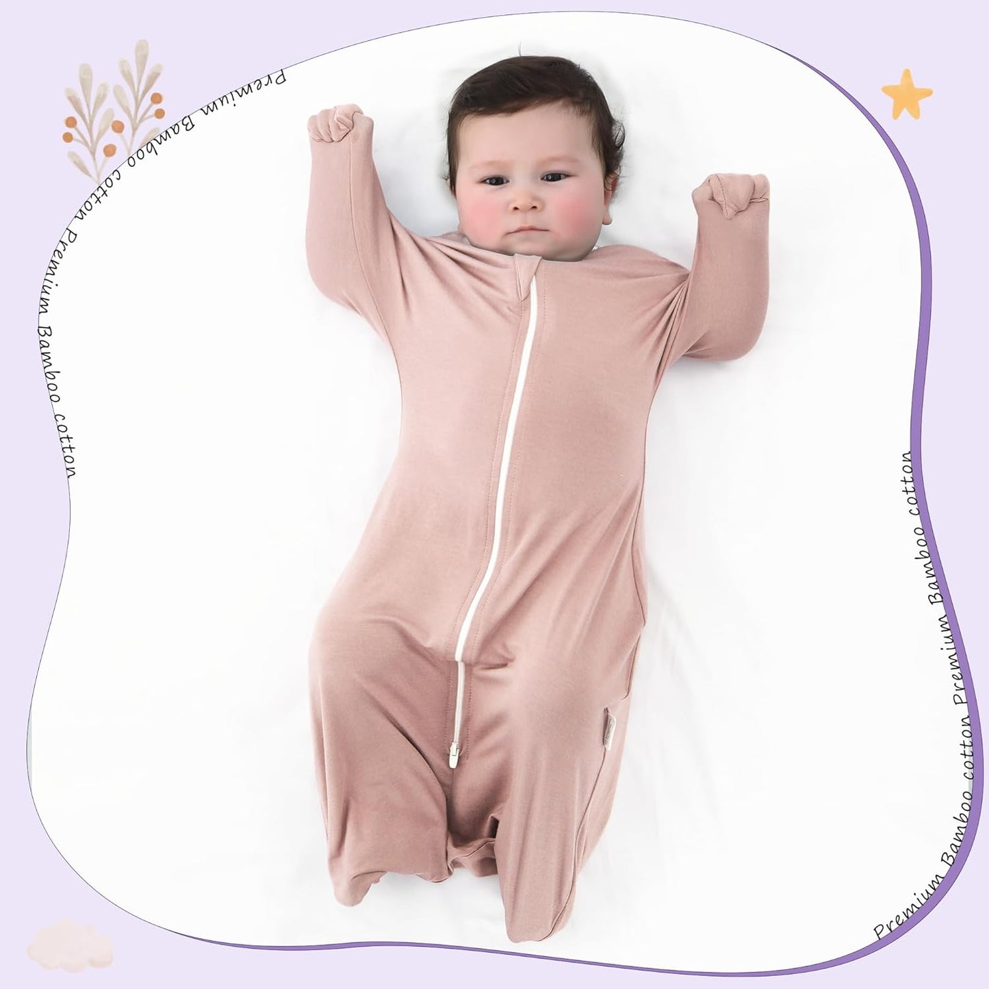 PuppyPaws Baby Sleep Sack, Transition Swaddle, Sleep Sack 3-6 Months, Wearable Blanket Baby with