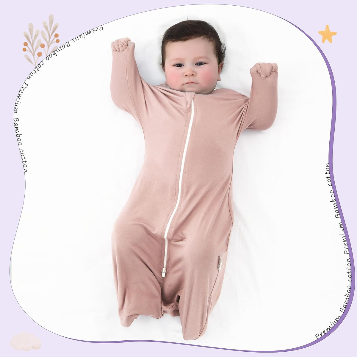 PuppyPaws Baby Sleep Sack, Transition Swaddle, Sleep Sack 3-6 Months, Wearable Blanket Baby with