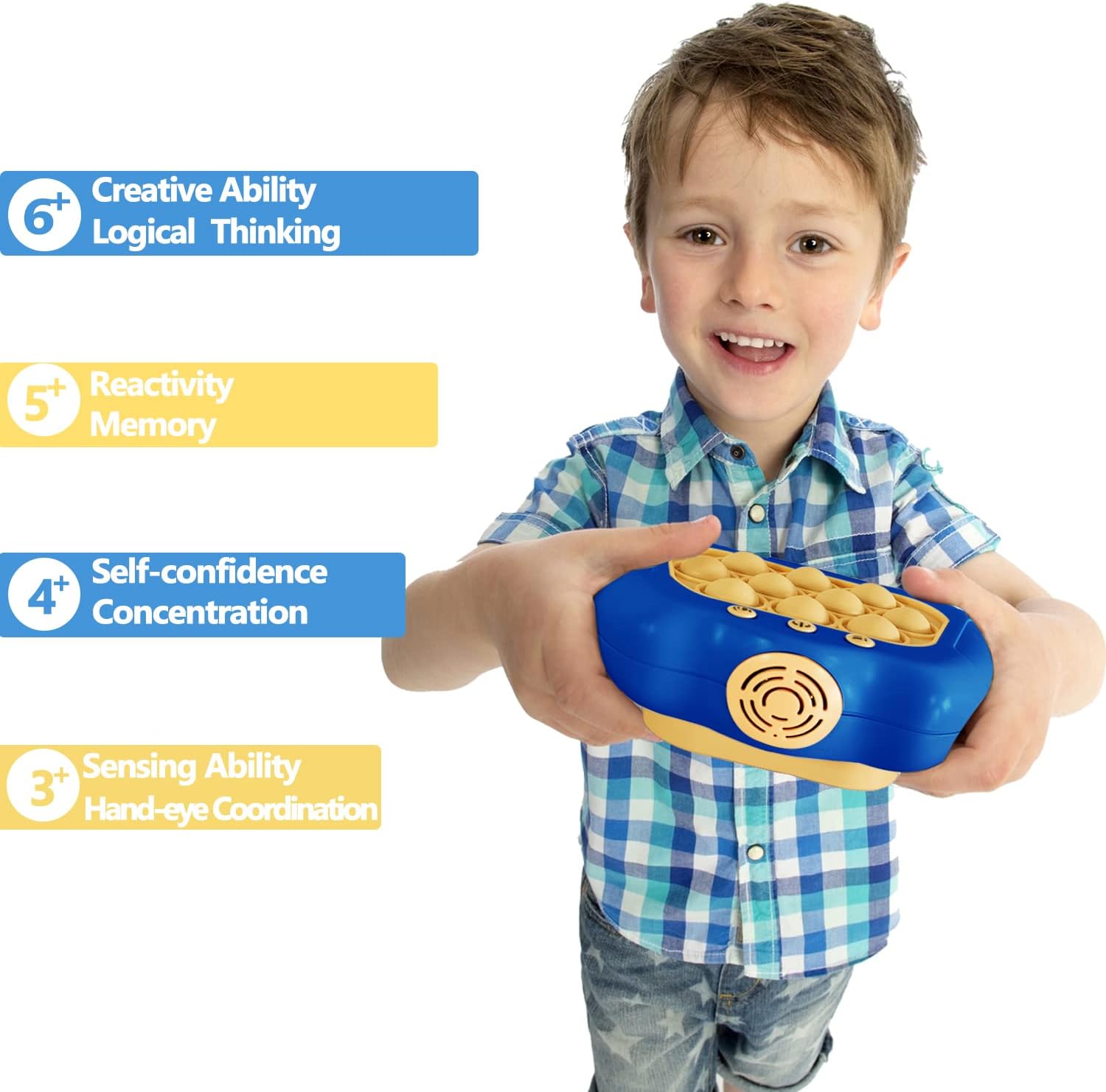 Pop The Target! Handheld Speed Pushing Game Machine: A Fun Multiplayer Game for Family. Fidget Game