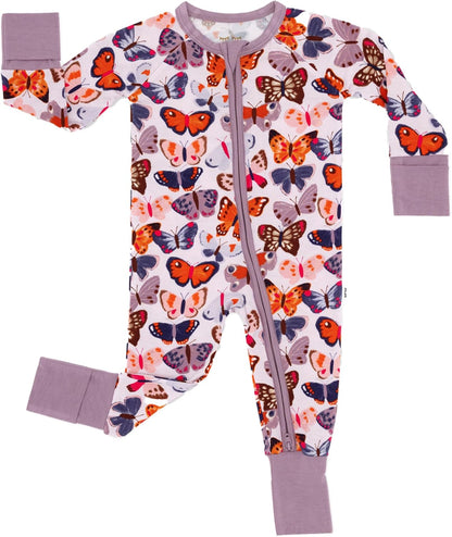 Little Sleepies Pajamas for Baby Boys & Girls, Viscose from Bamboo Baby Pajamas, Preemie & Newborn