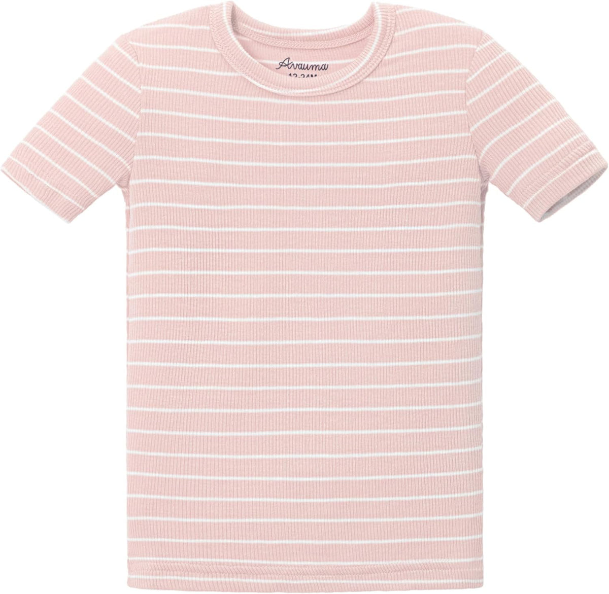 AVAUMA Stripe Pattern Baby Boys Girls Pajama Set Kids Toddler Snug fit Ribbed Sleepwear pjs for