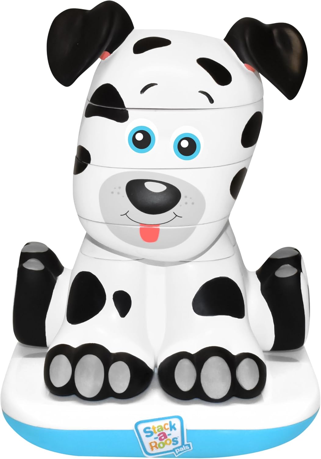 Stack-a-Roos Dalmatian Puppy by Salus Brands - Animal Stacking Toy, Educational Early Learning Toy