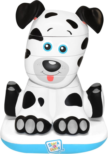 Stack-a-Roos Dalmatian Puppy by Salus Brands - Animal Stacking Toy, Educational Early Learning Toy