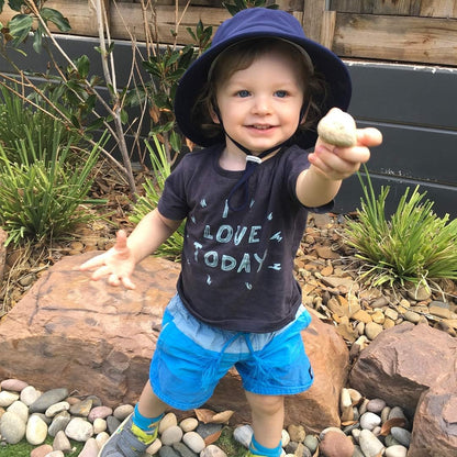 Baby Sun Hat Toddler Beach Swim Hats UPF 50+ Summer Bucket Hat Kids Infant Wide Brim Adjustable Sun