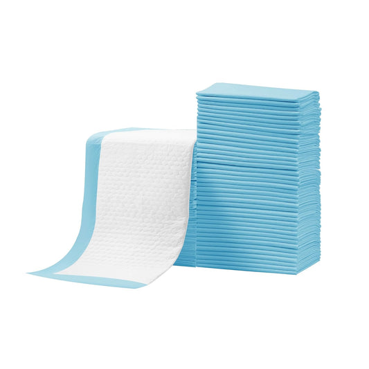 Baby Disposable Changing Pad, 100Pack Soft Waterproof Mat, Portable Diaper Changing Table & Mat